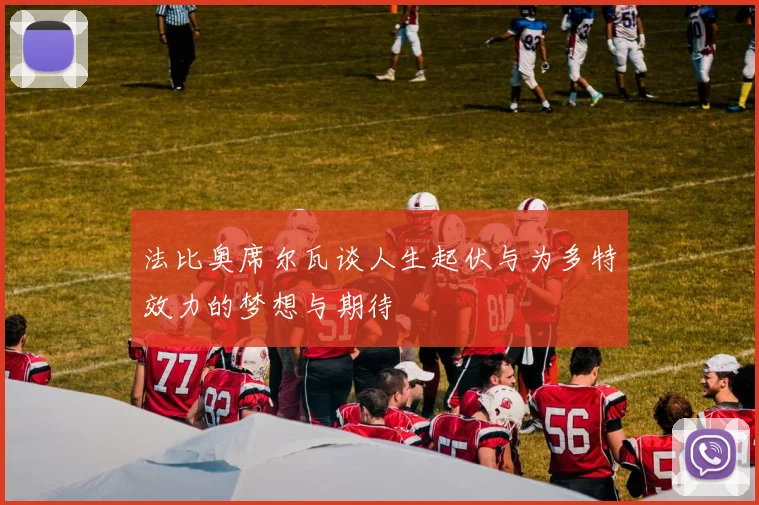 法比奥席尔瓦谈人生起伏与为多特效力的梦想与期待