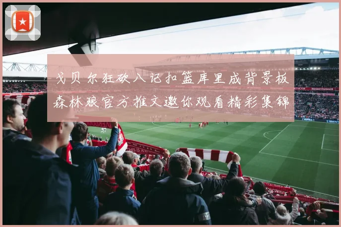 戈贝尔狂砍八记扣篮库里成背景板森林狼官方推文邀你观看精彩集锦